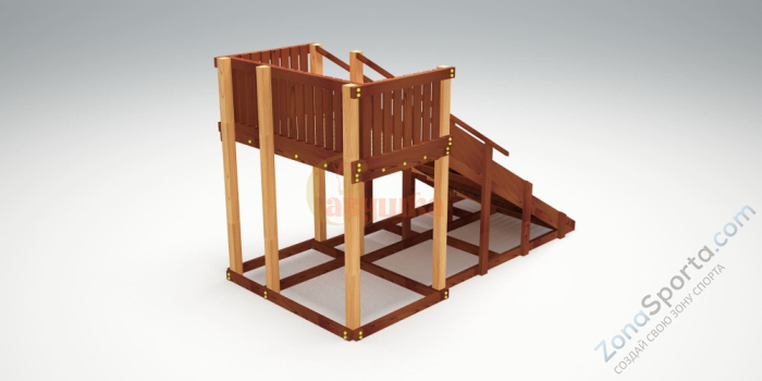 Зимняя горка Савушка Зима 3