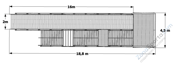 Зимняя горка Вичуга